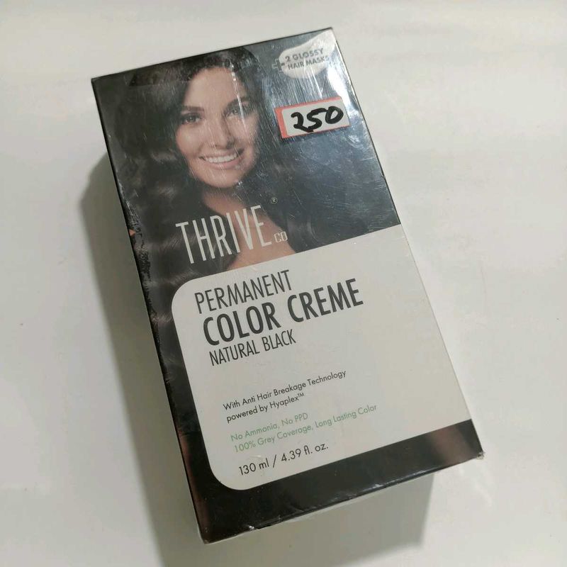 Thrive Co Permanent Color Creme Natural Black
