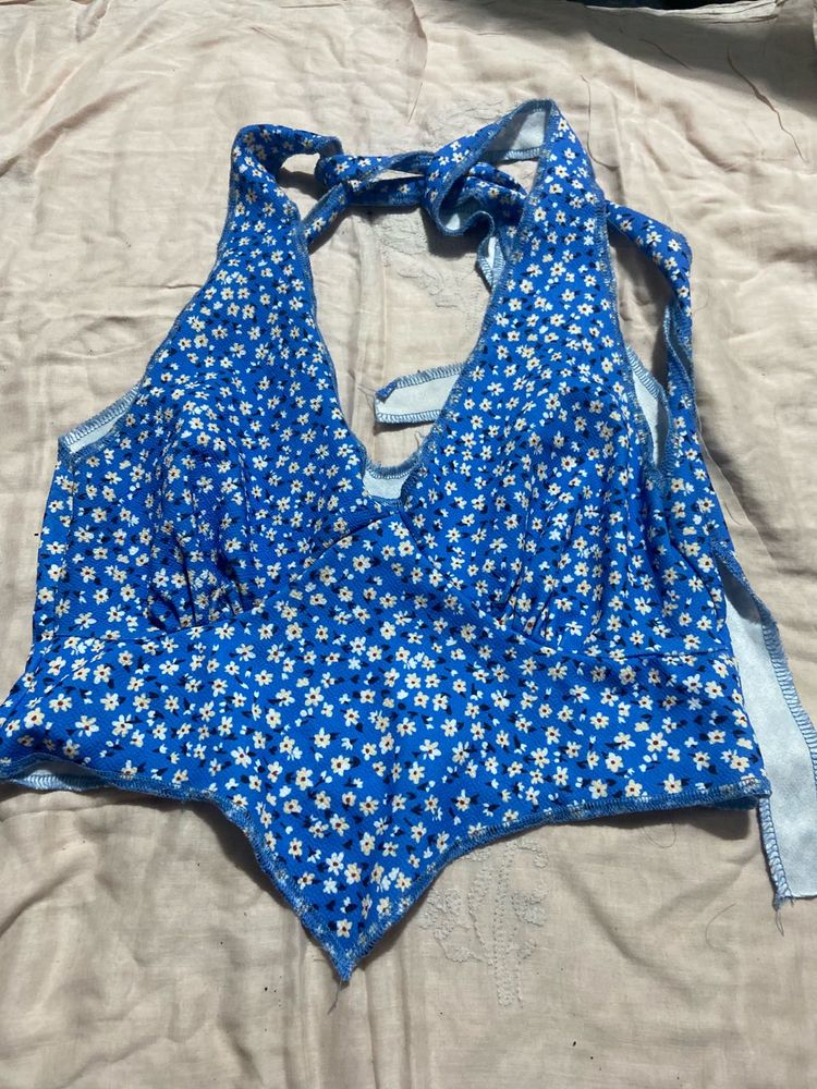 Floral Halter Top