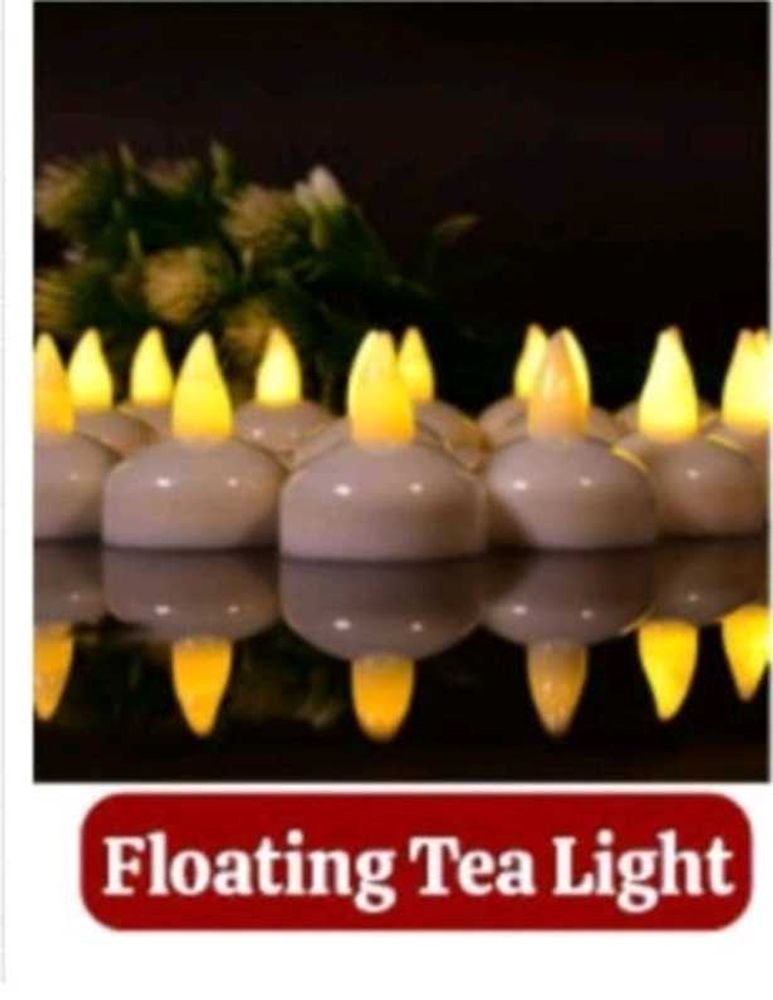 Floating LED Tea Lights combo Of 6 pc