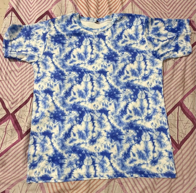 Blue Tie-Dye T-Shirt