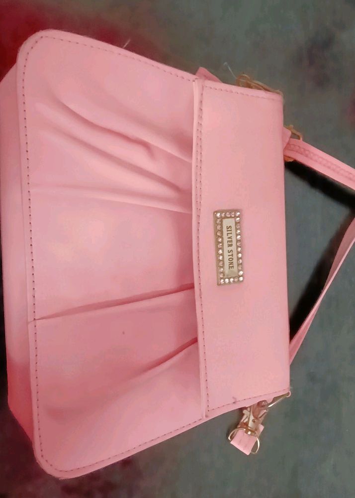 A Light Pink Sling Bag