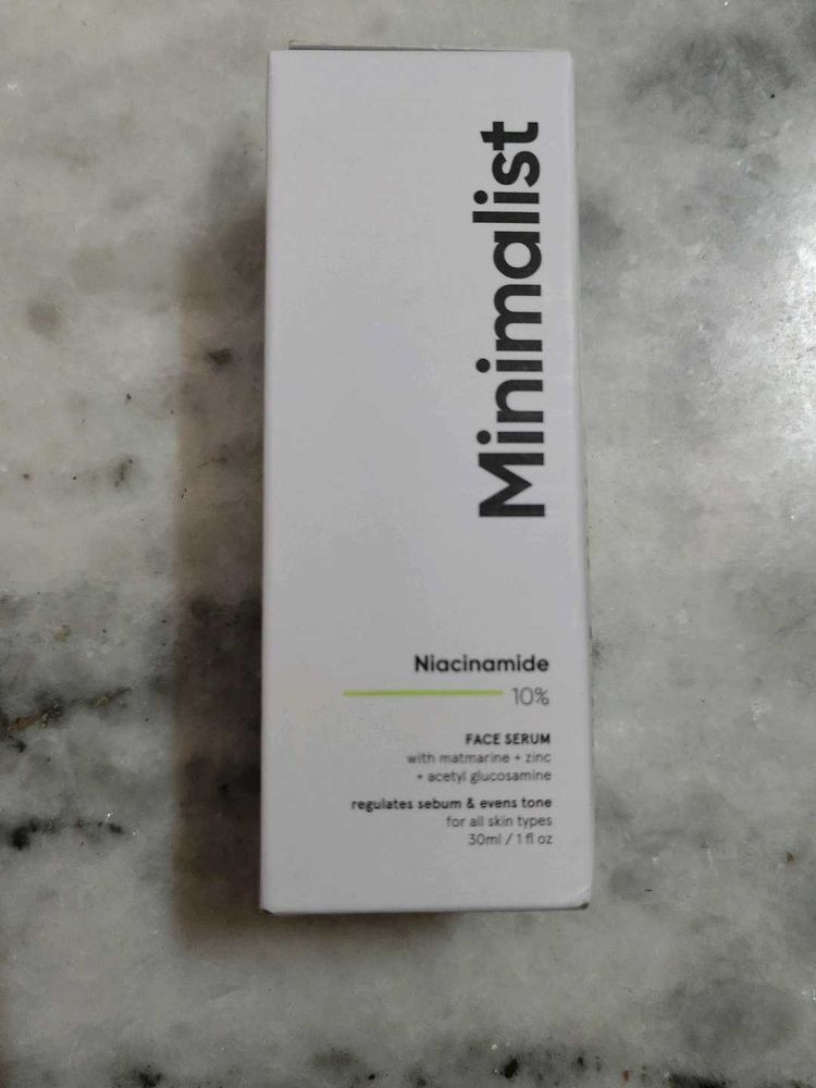 Authentic Minimalist Niacinamide 10% Packed
