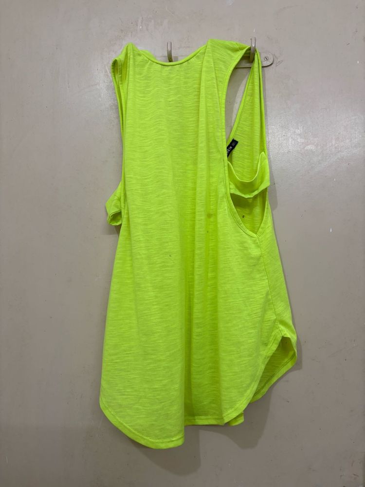 Neon Green Tank Top