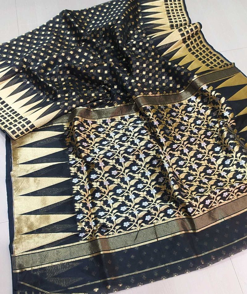 BRAND NEW MASLIN SAREE