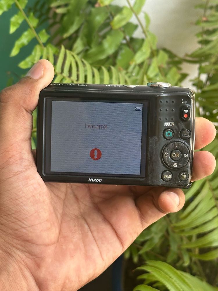 Nikon Digital Camera - Lens Error