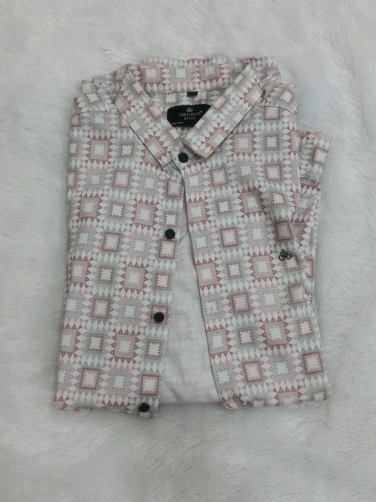 Stylish Men's Printed Casual Shirt