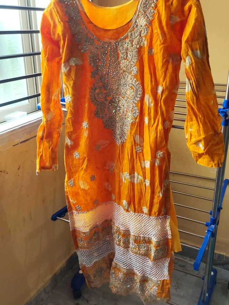 kurta yellow