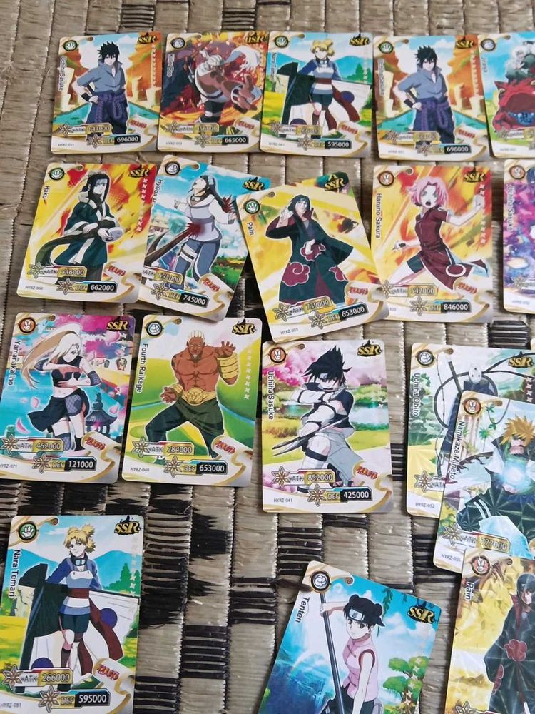 Naruto Trading Cards - Rare Collection