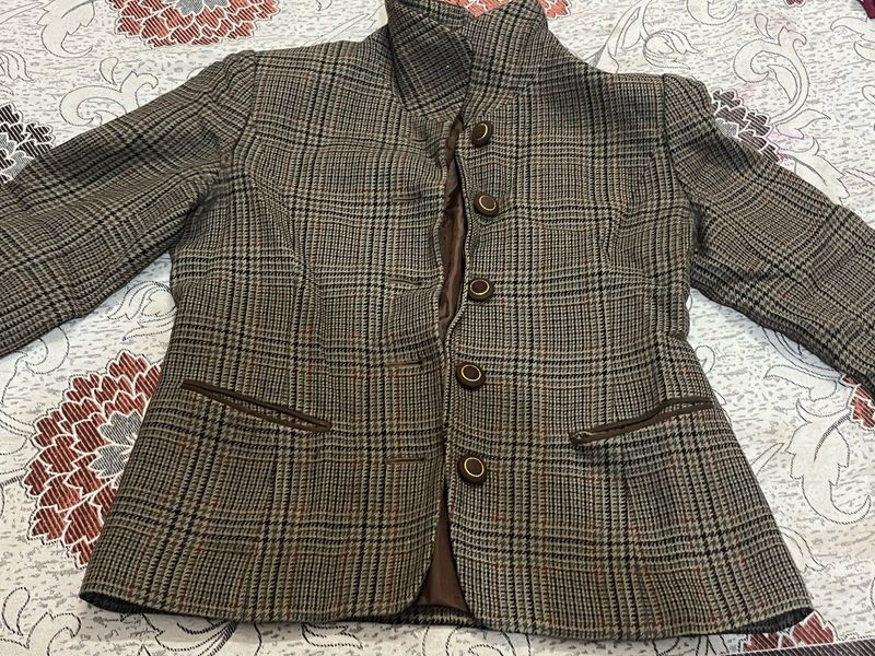 Summer Sale 🔥Vintage Plaid Blazer Jacket