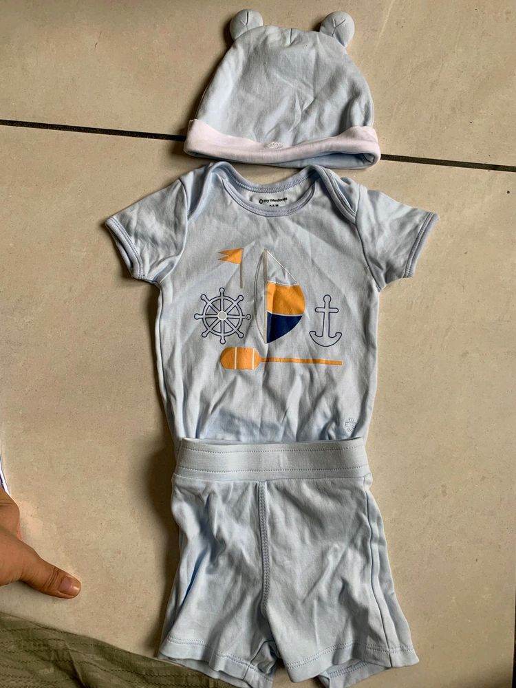 Baby Boy Set Cotton Never Used
