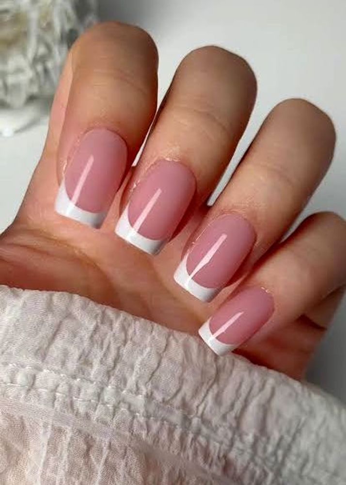 French Tip Press on nails