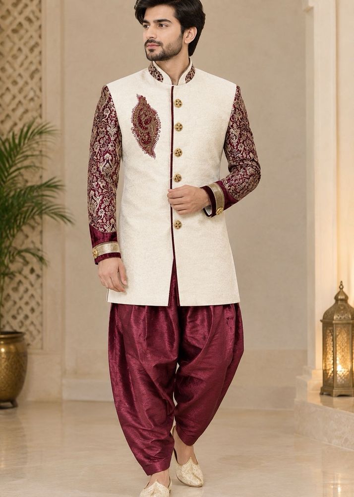 Men's Traditional Sherwani Set