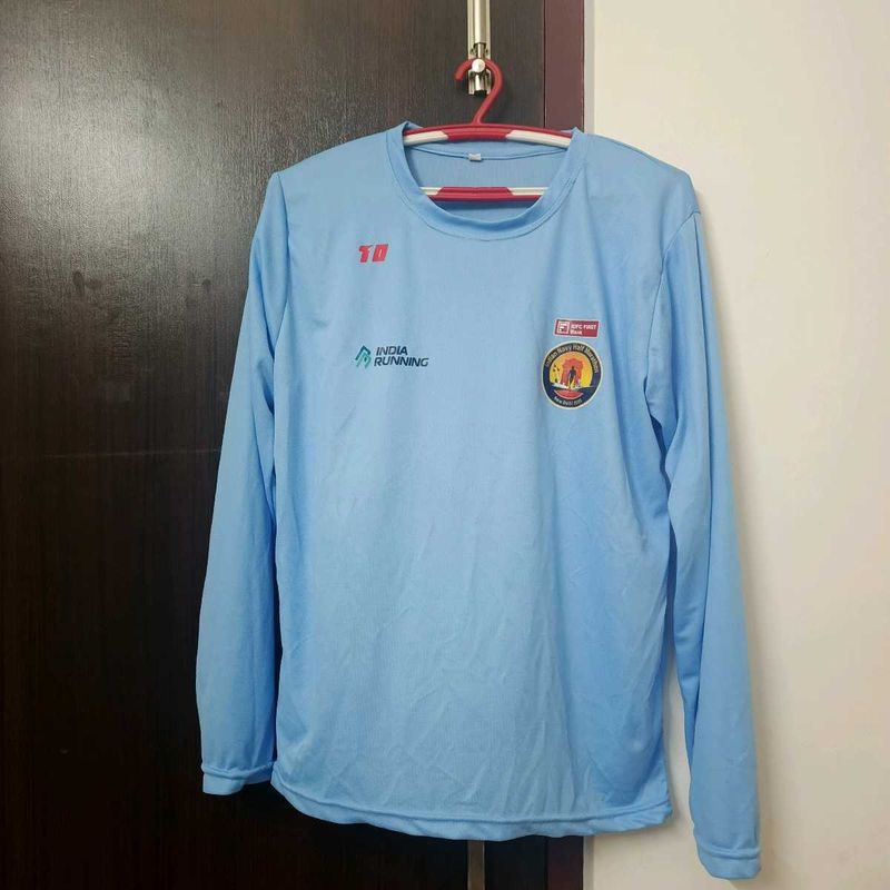 Light Blue Long Sleeve T-Shirt