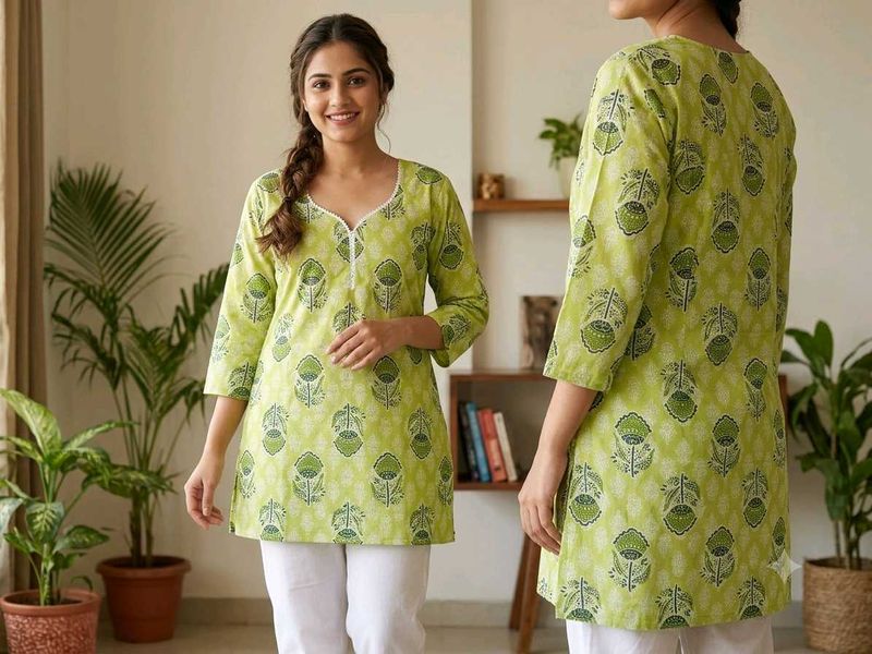 Chic Printed Kurta for Women