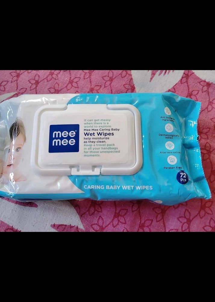 32.Mee Caring Baby Wipes