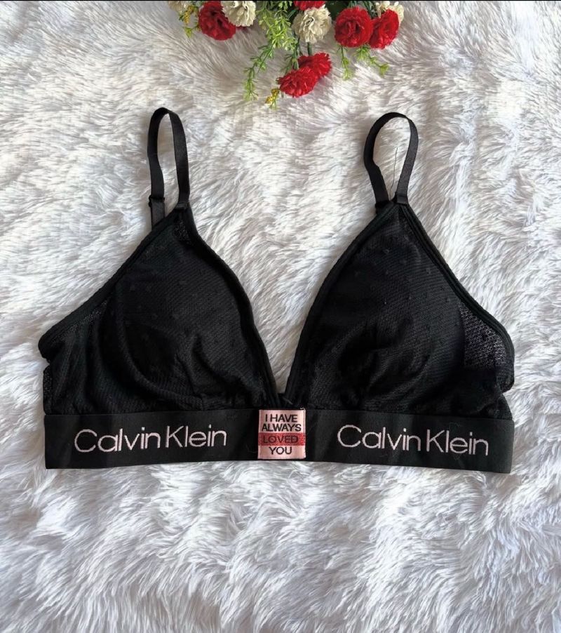 Calvin Klein Black Bralette