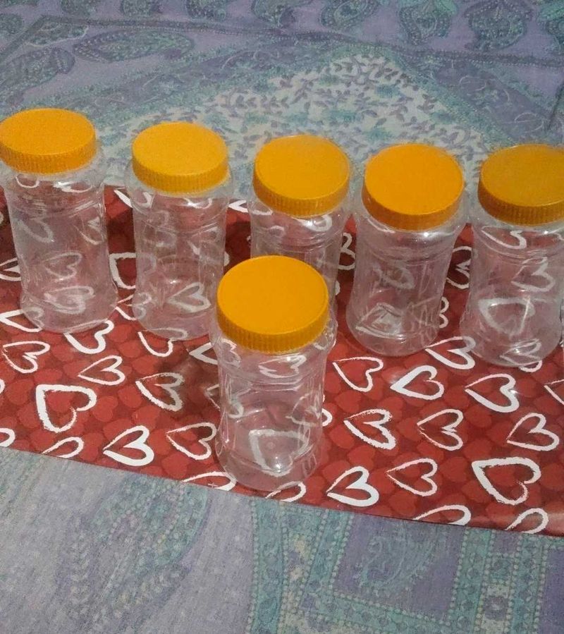 Set Of 12 Many Plastic Food Storage Containers