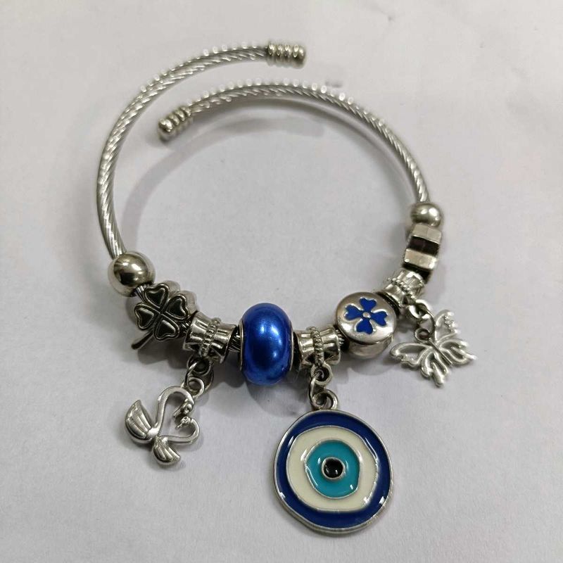 Evil Eyes Swan Butterfly Bracelet