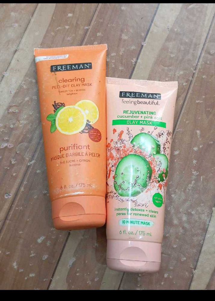 Freeman Clay Masks - Set of 2
