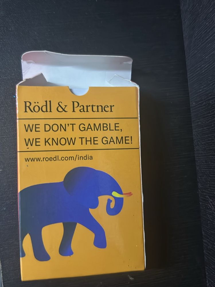 Brand New Deck Of Cards, Fresh, Never Used