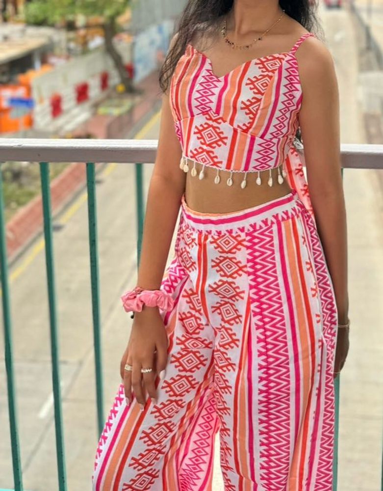 Boho Chic Ethnic Co-ord Set