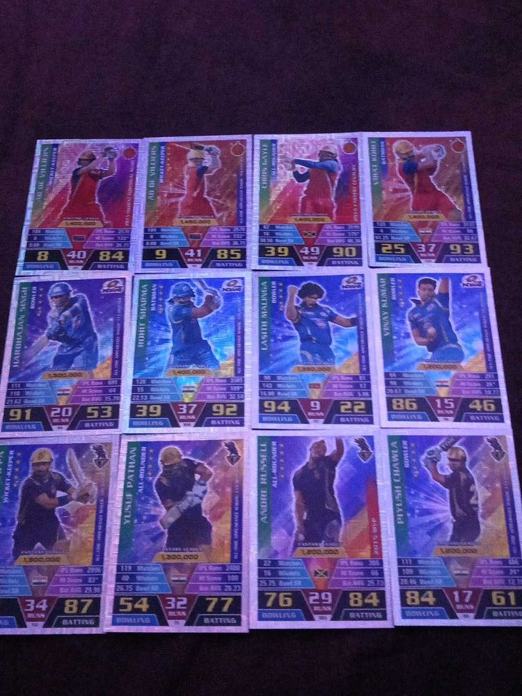 Cricket Trading Cards Collection