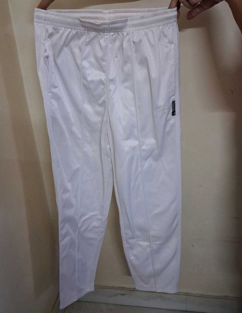 Men's White Track Pants