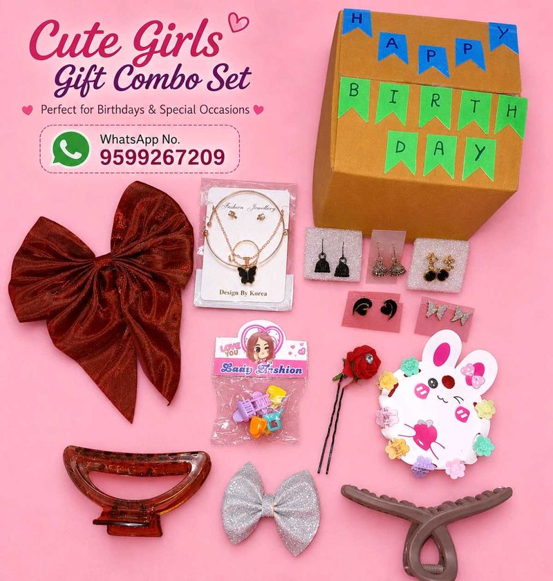 Cute Girls Gift Combo Set