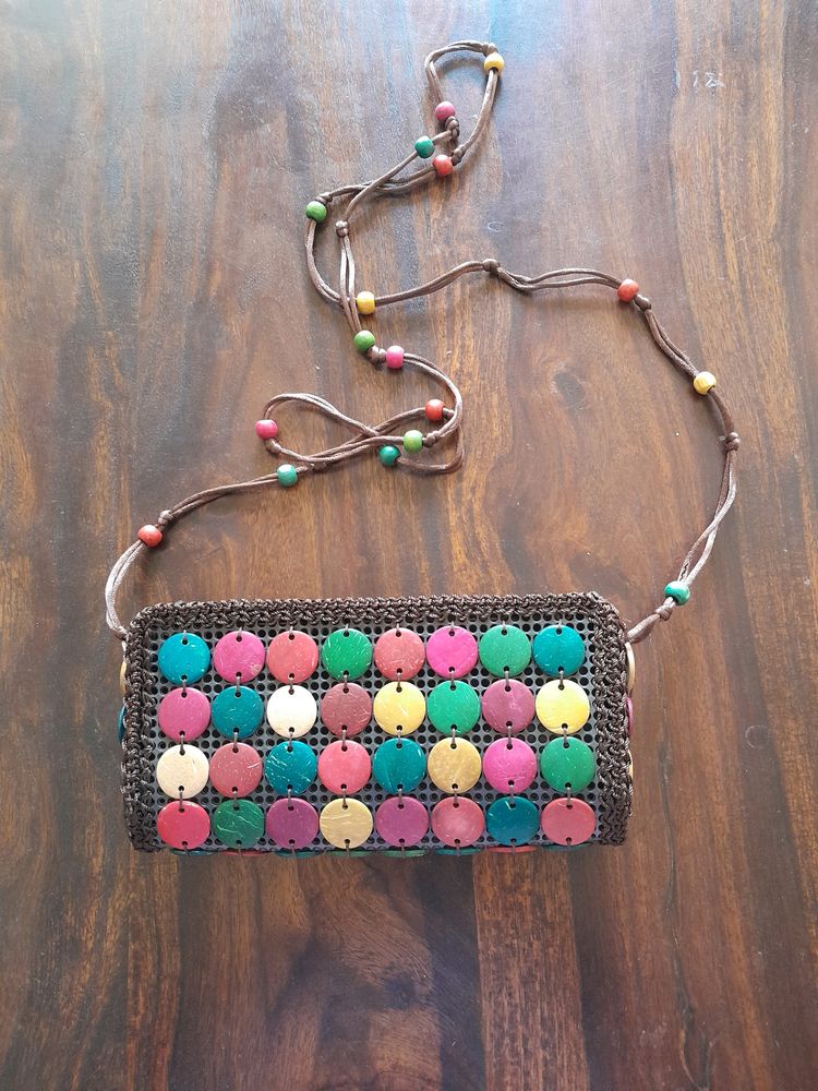 Clutch With Beads
