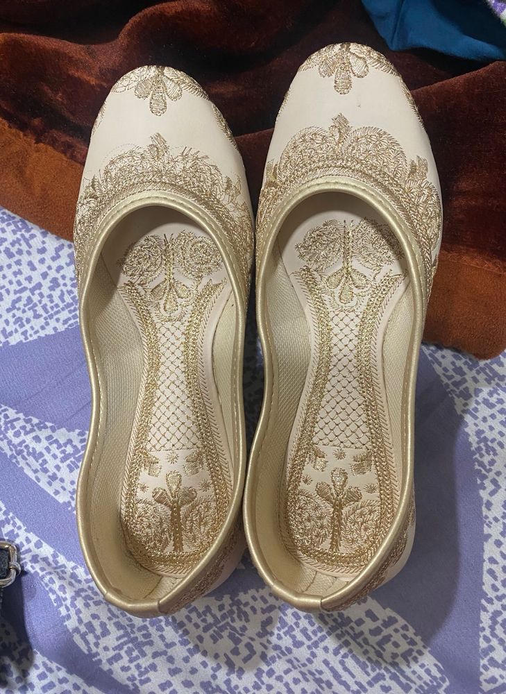 BRAND NEW Elegant Embroidered Jutti