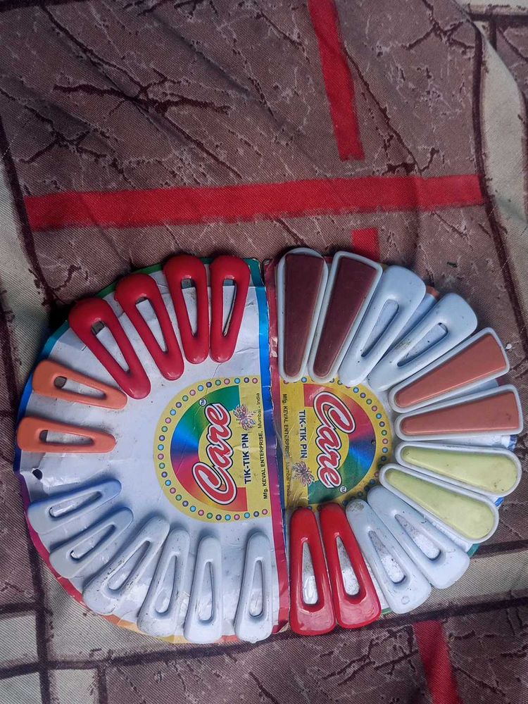 Care Hair Clips (Pack of 2 with 12 each)