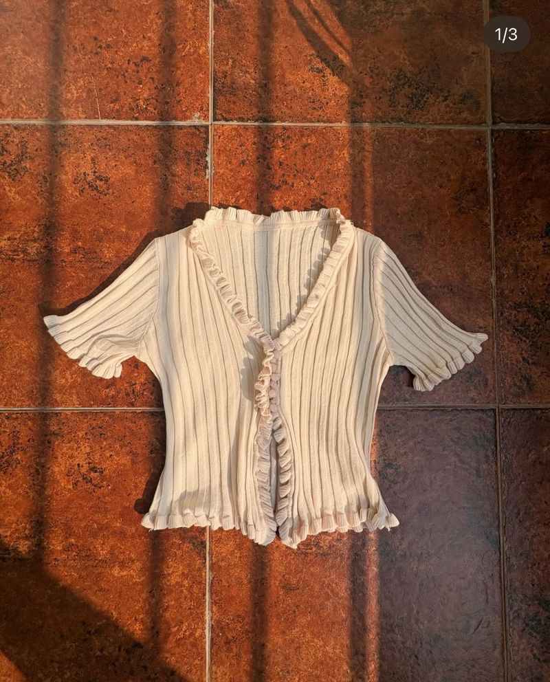 Beige top