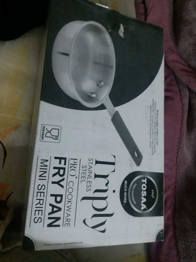 Triply Stainless Steel Fry Pan