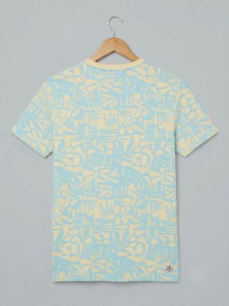 Abstract Print T-Shirt