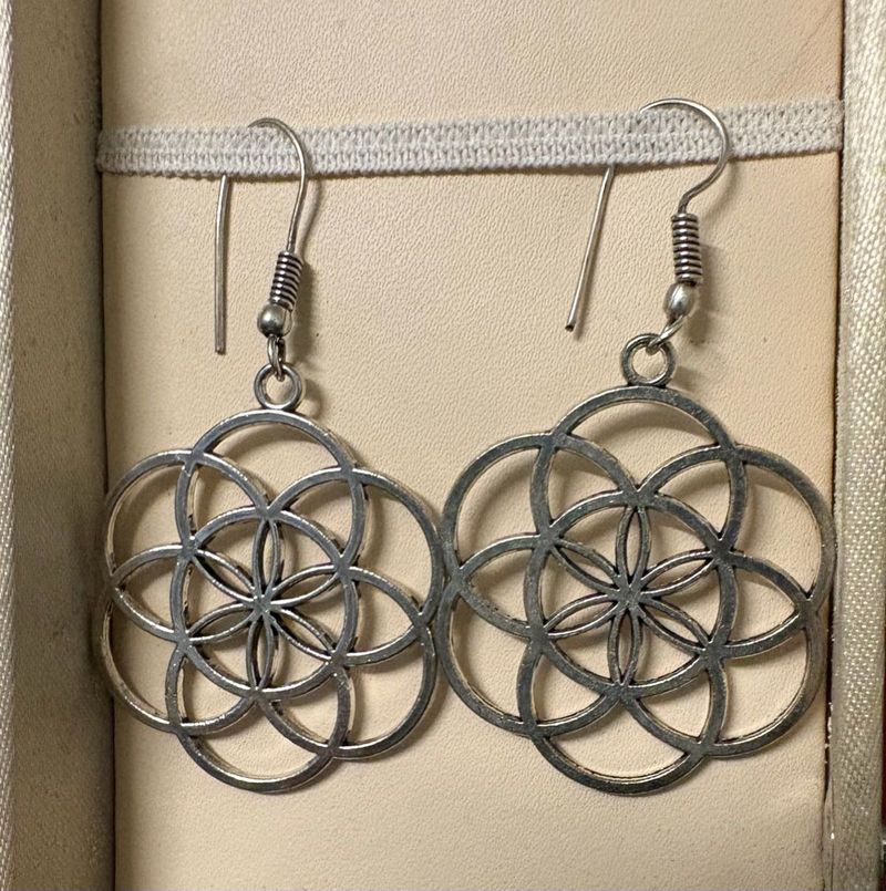 Oxidised earings
