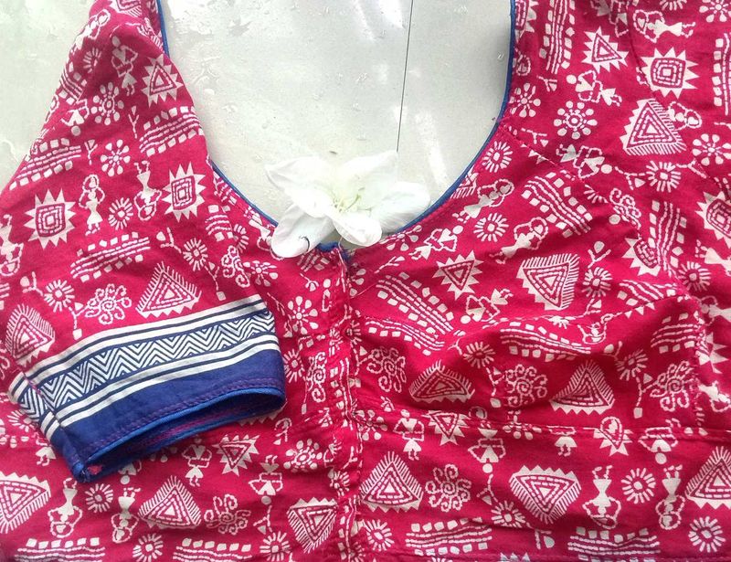 Ethnic tribal print Women blouse 🔥