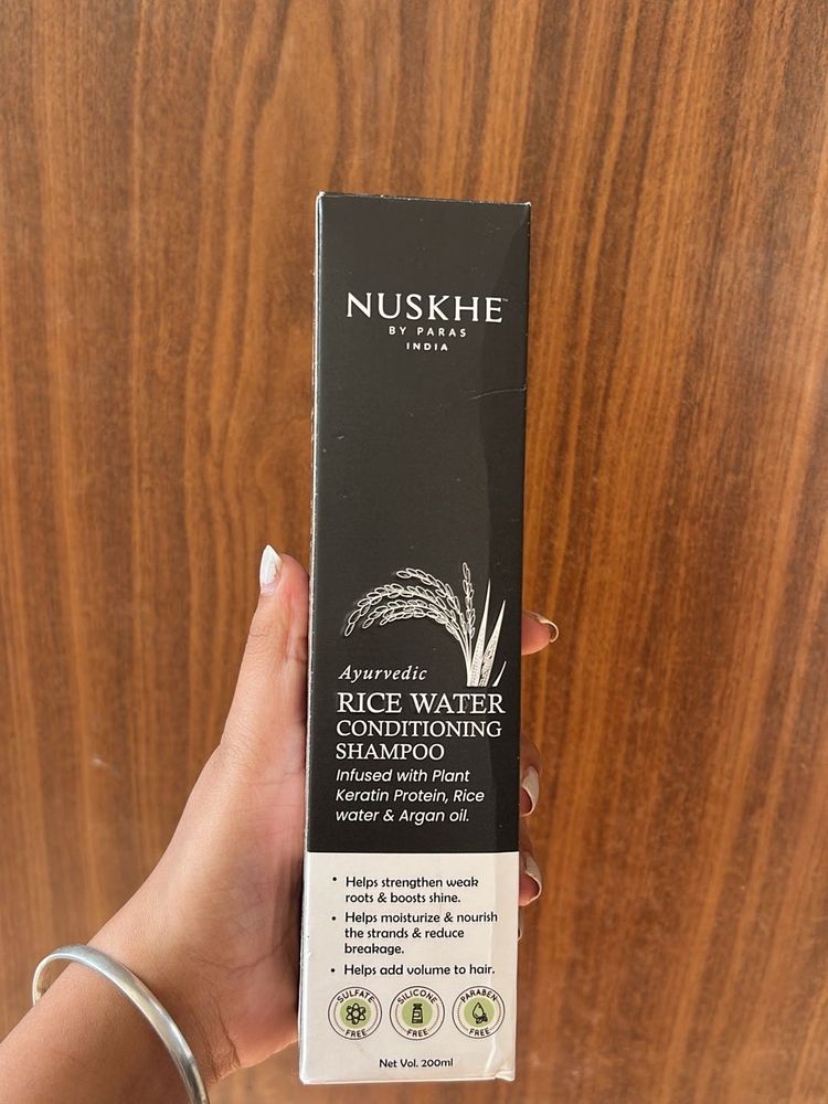 rice water conditioning shampoo