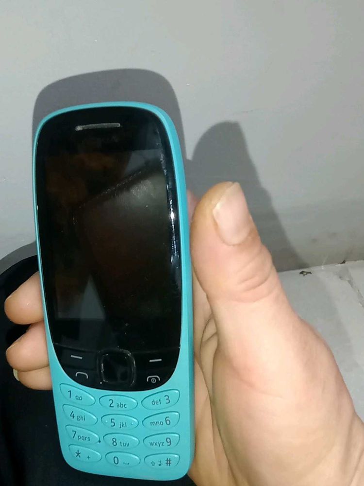 Retro Teal Feature Phone