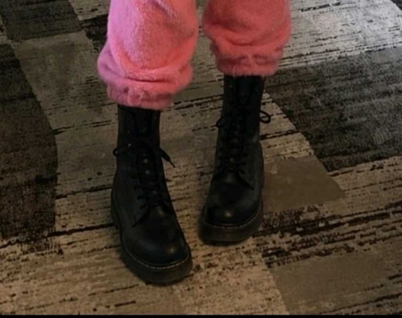 Black boots