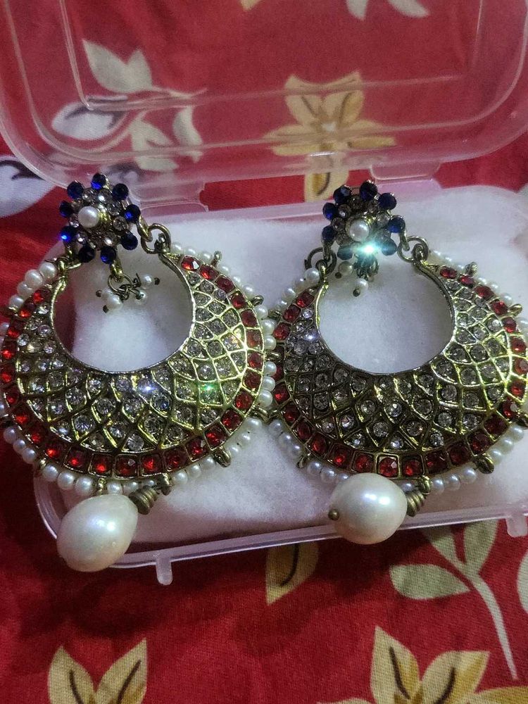 Statement Chandbali Earrings