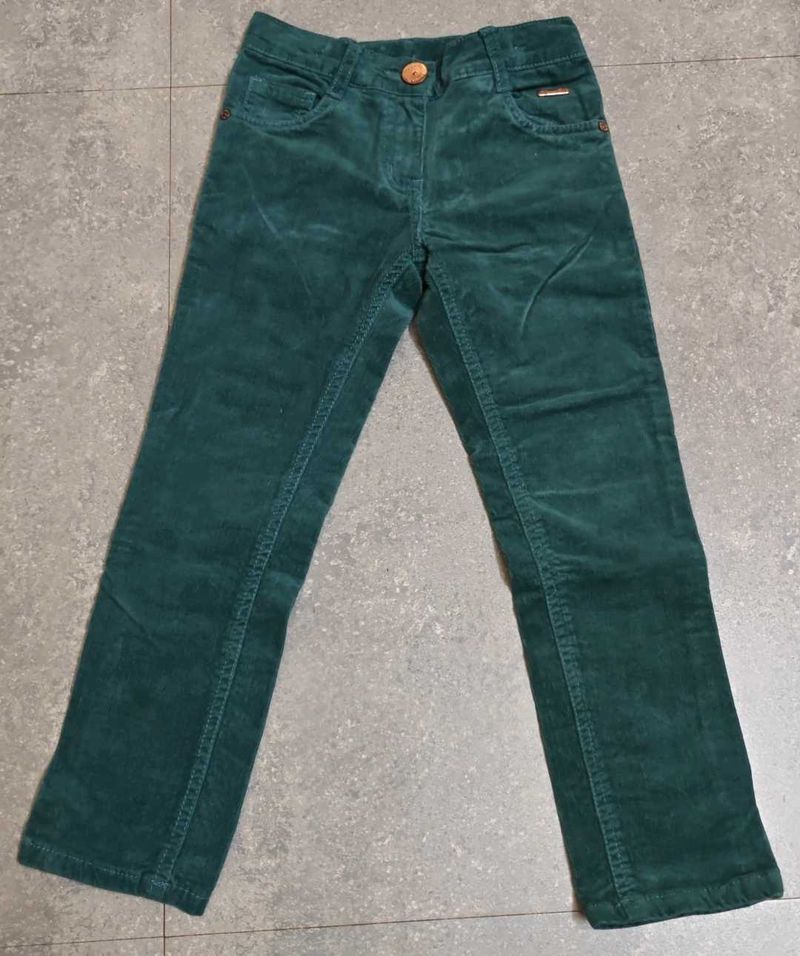 Green Corduroy Pants