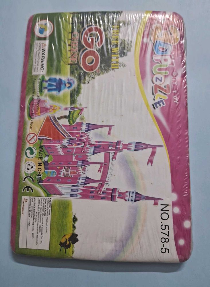 Freebje 3D DIY Puzzle Castle