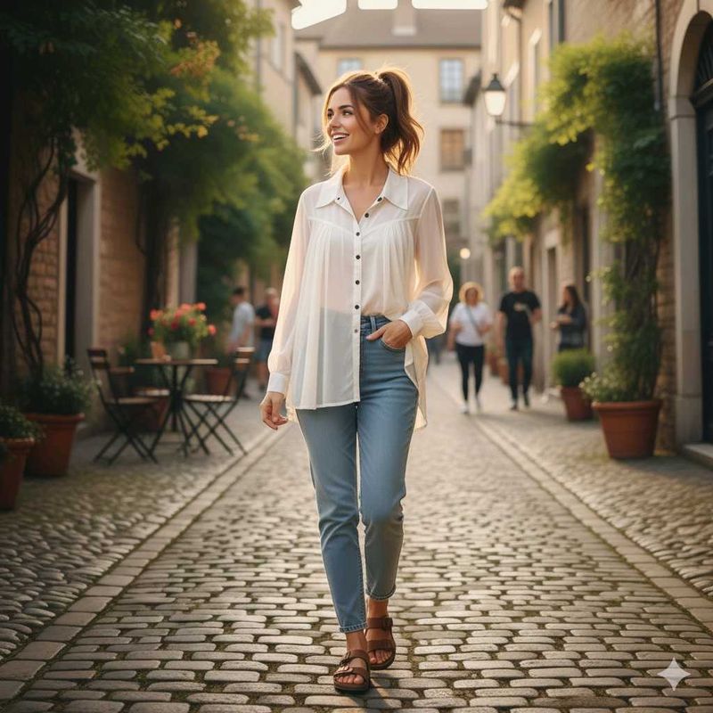 Old Money White Shirt