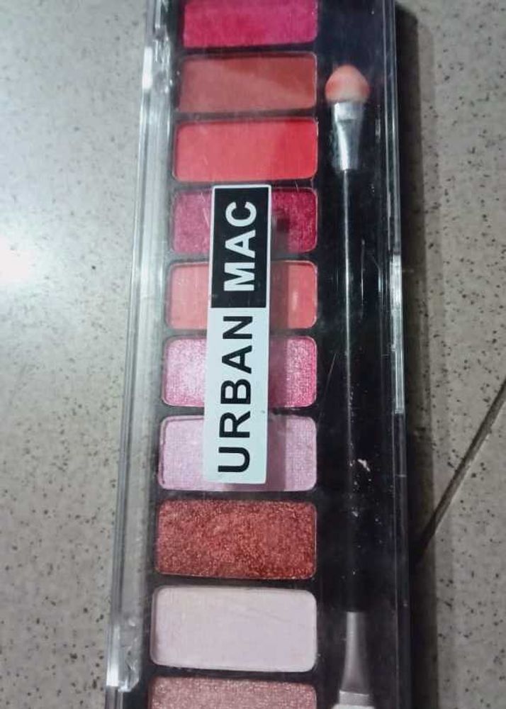 Urban/Mac 10 Shade Eyeshadow Palette