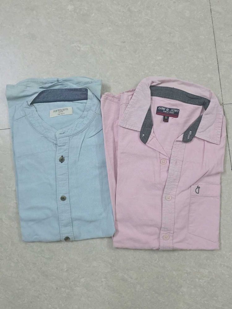 Men's Casual Shirts - Pack of 2