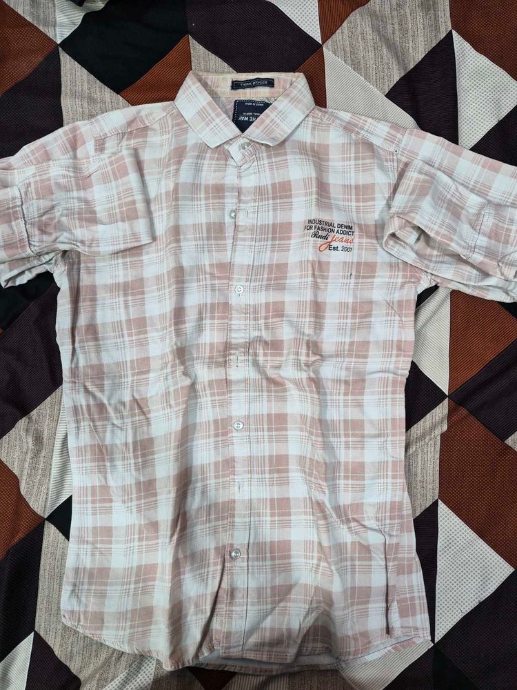 Men's Plaid Casual Shirt