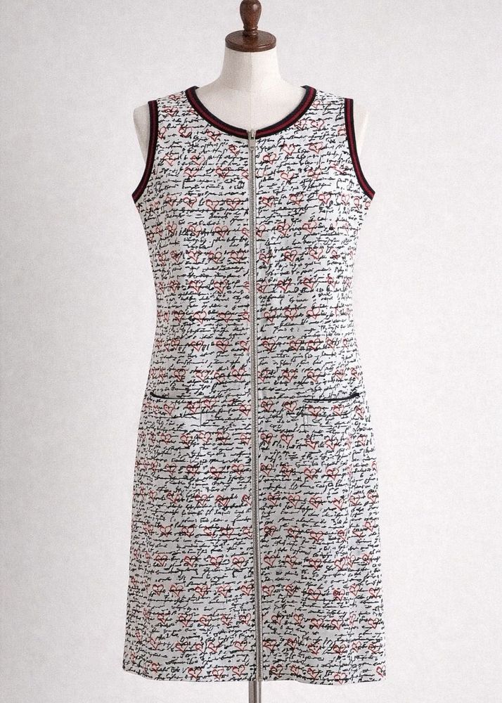 Printed Sleeveless Dress