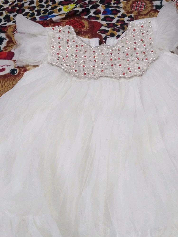 Handwork Party Wear Frock