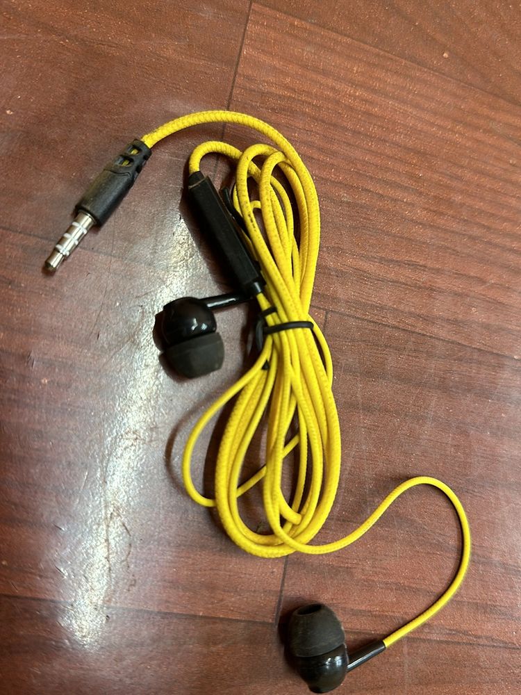 Yellow Latets Earphones