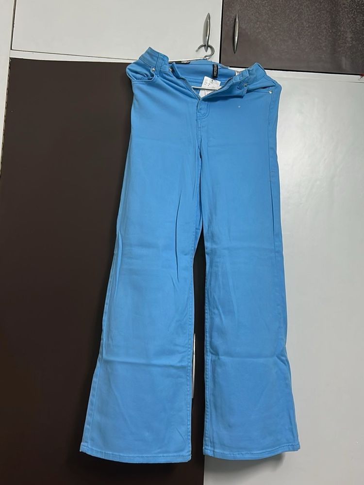 Light Blue Flare Jeans